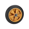 6 Pieces Hand Wheel 12 Inch Carrier Trailer Freight Wheel Tiger Cart Solid Rubber Wheel Caster Golden Crown Rubber Wheel