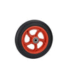 6 Pieces Hand Wheel 12 Inch  Carrier Trailer Freight Wheel Tiger Cart Solid Rubber Wheel Caster Red Windmill Rubber Wheel