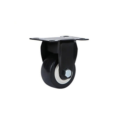 10 Pieces Office Chair Furniture Wheel Mute 2.5 Inch Gold Diamond Wheel Black Caster 2.5 Inch Directional Wheel