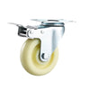 6 Inch Nylon Wheel Caster Cart Wheel Nylon Wheel Hand Push Wheel Thickened Wheel Heavy Universal Wheels Belt Brake Wheel