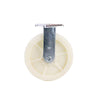 10 Pcs Nylon Wheel Caster Cart Wheel Nylon Wheel Hand Push Wheel Thickened Wheel 3 Inch Light Screw Universal Band Brake