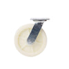 10 Pcs Nylon Wheel Caster Cart Wheel Nylon Wheel Hand Push Wheel Thickened Wheel 3 Inch Light Screw Universal Band Brake