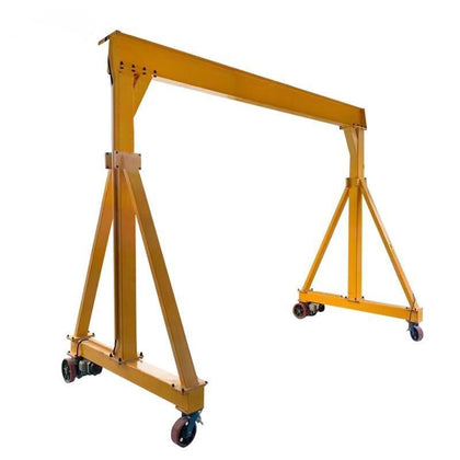 Small Electric Mobile Gantry Crane Detachable Electric Walking Model 5t, Width 3m, Height 5m + Chain Block 5t, 6m + Chain Car 5t / Set