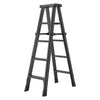 Thickening Double-sided Miter Ladder Widening Multi-functional Folding Engineering Ladder Double-sided Ladder Carbon Steel + Aluminum Alloy (Ten Steps)