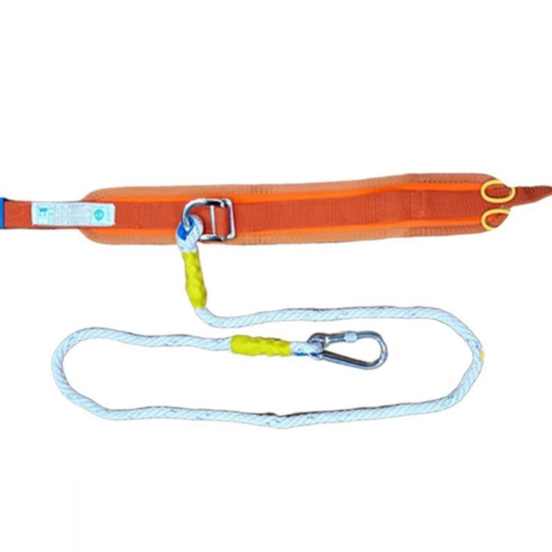 6 Pieces Simple Area Limited Safety Belt For Fall Protection In High Altitude Operation Single Waist Safety Belt