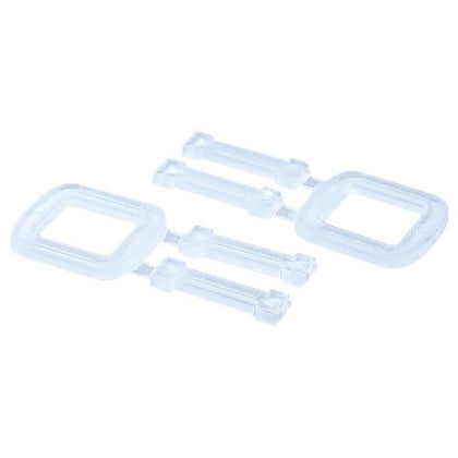 400 Pieces Plastic Packaging Buckle PP Packaging Belt Plastic Hand Pull Buckle Anti Slip Buckle