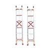 7m Aluminum Alloy Telescopic Ladder Aluminum Ladder Retractable Ladder 3mm Thickness