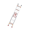 5m Thickened Aluminum Alloy Lifting Ladder Telescopic Ladder Non-slip Adjustable