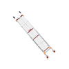 5m Aluminum Alloy Telescopic Ladder, Aluminum Ladder, Rising And Shrinking Stair, 2mm Thick