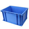 Reinforced Stackable Turnover Box Logistics Box Portable Storage Box Carrying Box 600x400x285mm La164285