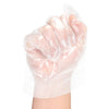 10 Bags Disposable PE Thickened Transparent Gloves Household Food Catering Beauty Protective Film Average Size 200 Pieces / Bag Large / Average Size