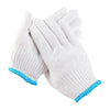 100 Pairs Labor Protection Gloves, Dense Yarn Gloves, Cotton Gloves, White Gloves, Protective Gloves, Thickened, Anti Slip And Wear Resistant, Working Gloves For Construction Site