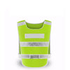 10 Pieces Reflective Vest with Mesh Breathable Fabric Reflective Safety Vest Running Ridding Working Vest - Fluorescent Yellow