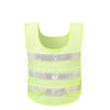 25 Pieces Reflective Vest Fluorescent Yellow Green Mesh Car Traffic Safety Warning Vest Environmental Sanitation Construction Duty Riding Safety Suit