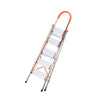 Stainless Steel Ladder Portable Aluminum Alloy Miter Ladder Folding Ladder Stainless Steel 5 Steps