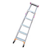 Widened And Thickened Full Antiskid Engineering Ladder Multifunctional Folding Ladder Aluminum Ladder 1.8m Full Antiskid 6 Steps