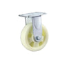 6 Fixed Biaxial Beige Polypropylene(PP) Casters 4 Medium And Heavy Directional Wheels