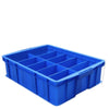 Partition Type Plastic Turnover Box Partition Box Multi Grid Box Tool Plastic Box Screw Storage Box Partition Type Parts Box 10 Grids (570 * 420 * 150)