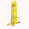 2m Telescopic Tower Ladder Mobile Platform Ladder Carbon Steel Material