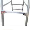 2.7m Herringbone Platform Ladder Miter Platform Ladder Movable With Pulleys And Safety Net