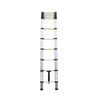 2.8m Thickened Aluminum Alloy Bamboo Ladder Aluminum Alloy Thickened Folding Ladder Joint Aluminum Ladder Engineering Ladder