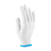 100 Pairs Safety Gloves Labor Protection Gloves Cotton Thread Gloves White Gloves Protective Gloves Thickened Work Gloves Free Size