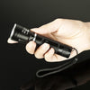 Aluminum Alloy Strong Light Flashlight Led Charging Telescopic Focusing Flashlight 3w Multifunctional Lighting Black