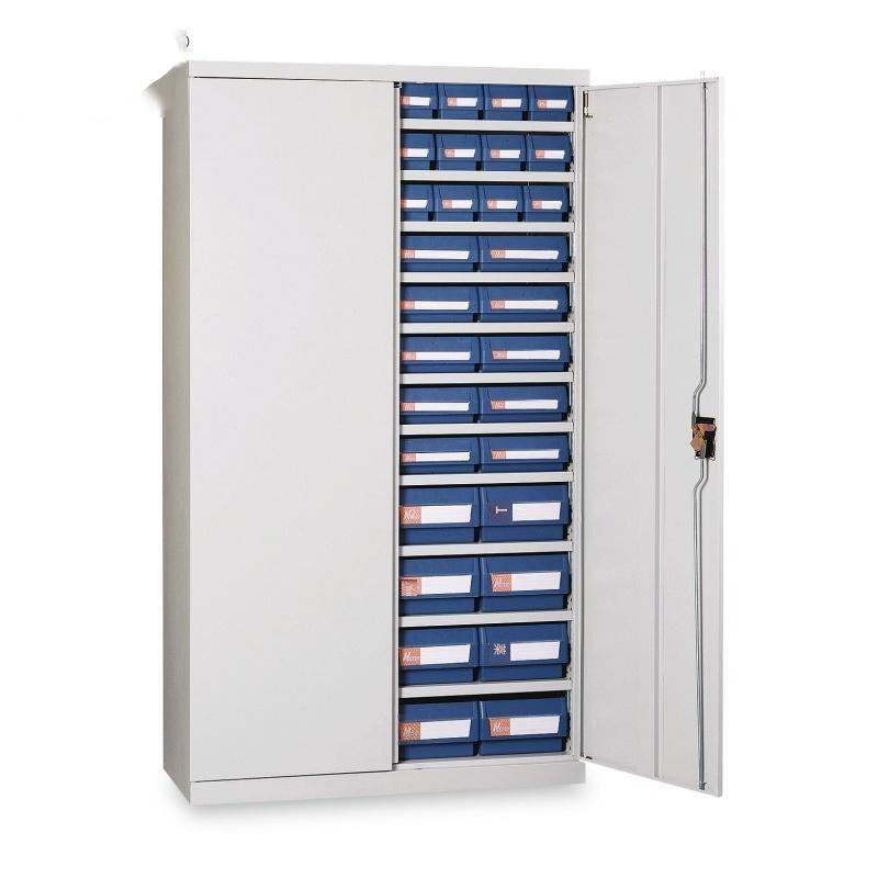 2 Part Storage Box Double Door Parts Box Storage Cabinet 1000×405×1800 mm; ECVV SA – ECVV.SA