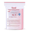 10 Bags 200 Pieces/Bag Plastic Bag Food Fresh-keeping ziplock bag 17cm * 25cm