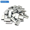 6 Pieces Iron Sheet Packing Buckle PP Tightening Buckle For Packing Belt Is Suitable For 12-15mm Packing Belt 1kg / About 190 Pieces 7801