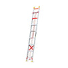 Aluminum Alloy Elevating Miter Ladder 10m Professional Engineering Telescopic Ladder