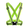 6 Pieces Elastic Reflective Strap Fluorescent Reflective Vest Riding And Running Reflective Vest Safety Suit Fluorescent Yellow