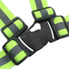 6 Pieces Elastic Reflective Strap Fluorescent Reflective Vest Riding And Running Reflective Vest Safety Suit Fluorescent Yellow