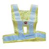 Protective Vest Cotton Orange Fluorescent With Safety Monitoring Logo, 10 Pieces Per Unit