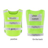 10 Pieces Breathable Mesh Reflective Vest Safety Vest Protection Vest for Construction Engineering Traffic Sanitation Safety Warning Work Clothes - Yellow Green