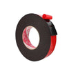 Black Foam PE Double Sided Tape Strong Double-sided Adhesive Sponge Double-sided 10mm Wide X5 Meter X3mm Thick 12 Pack