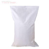 100 Pieces Moisture Proof And Waterproof Woven Bag Moving Snakeskin Express Parcel Packing Load Carrying Cleaning Garbage 40 * 60 White