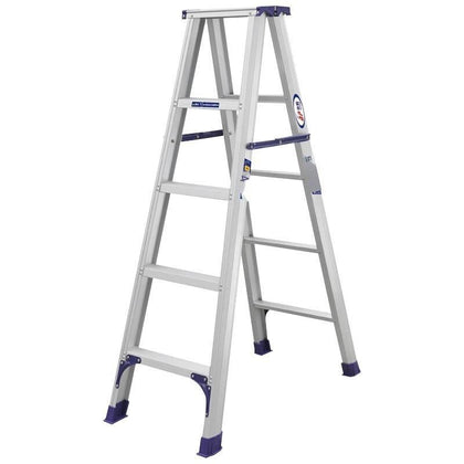 1.5m Hinge Ladder Magnesium Aluminum Alloy Widening and Thickening Steps 5 * 2