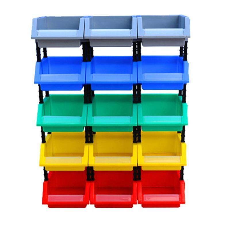 520 * 250 * 190 mm Modular Parts Box Thickened Inclined Plastic Box Material Box  Components Box Screw Box Tool Box