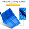 600 * 400 * 175mm Plastic Turnover Box Logistics Transfer Box  Warehouse Workshop Plastic Box Transportation Storage Box  (blue)