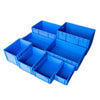 800 * 600 * 120 mm Plastic Turnover Box Logistics Transfer Box Warehouse Workshop Plastic Box Transport Storage Box  (blue)