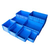 Plastic Turnover Box Logistics Transfer Box  Warehouse Workshop Plastic Box Transport Storage Box  600 * 400 * 340 mm (blue)