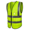 Reflective Vest Reflective Vest Reflective Clothing Wear Resistant Thickened Reflective Clothing Cycling Traffic Construction Environmental Sanitation Vest Fluorescent Clothing
