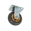 6 Inch Industrial Wheel Rubber Wheel For Trolley Flat Car And Caster Heavy Directional Wheel