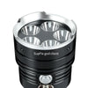 27W Strong Light Flashlight Outdoor Searchlight High Brightness Flash Light Usb Rechargeable Portable Search Lighting