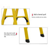 2m Flying Insulated Miter Ladder FRP Insulated Ladder Electrical Power Construction Tool Platform Ladder 6 Steps