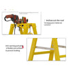 2m Flying Insulated Miter Ladder FRP Insulated Ladder Electrical Power Construction Tool Platform Ladder 6 Steps