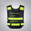 Reflective Vest Traffic Road Administration Highway High Speed Light Release Hot Melt Embossing Fluorescent Reflective Vest