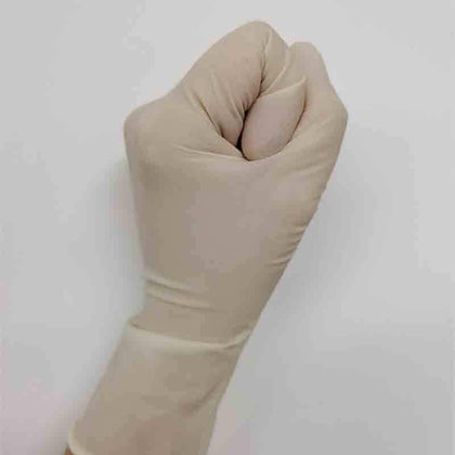 100 Pieces / Box Disposable Latex Waterproof Anti-Oil Gloves Of White Gloves