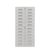 10 Bucket Single Row Ordinary Cabinet Office Multi-layer Storage Material Cabinet With Lock Multi Bucket File Cabinet File Iron Drawer Cabinet